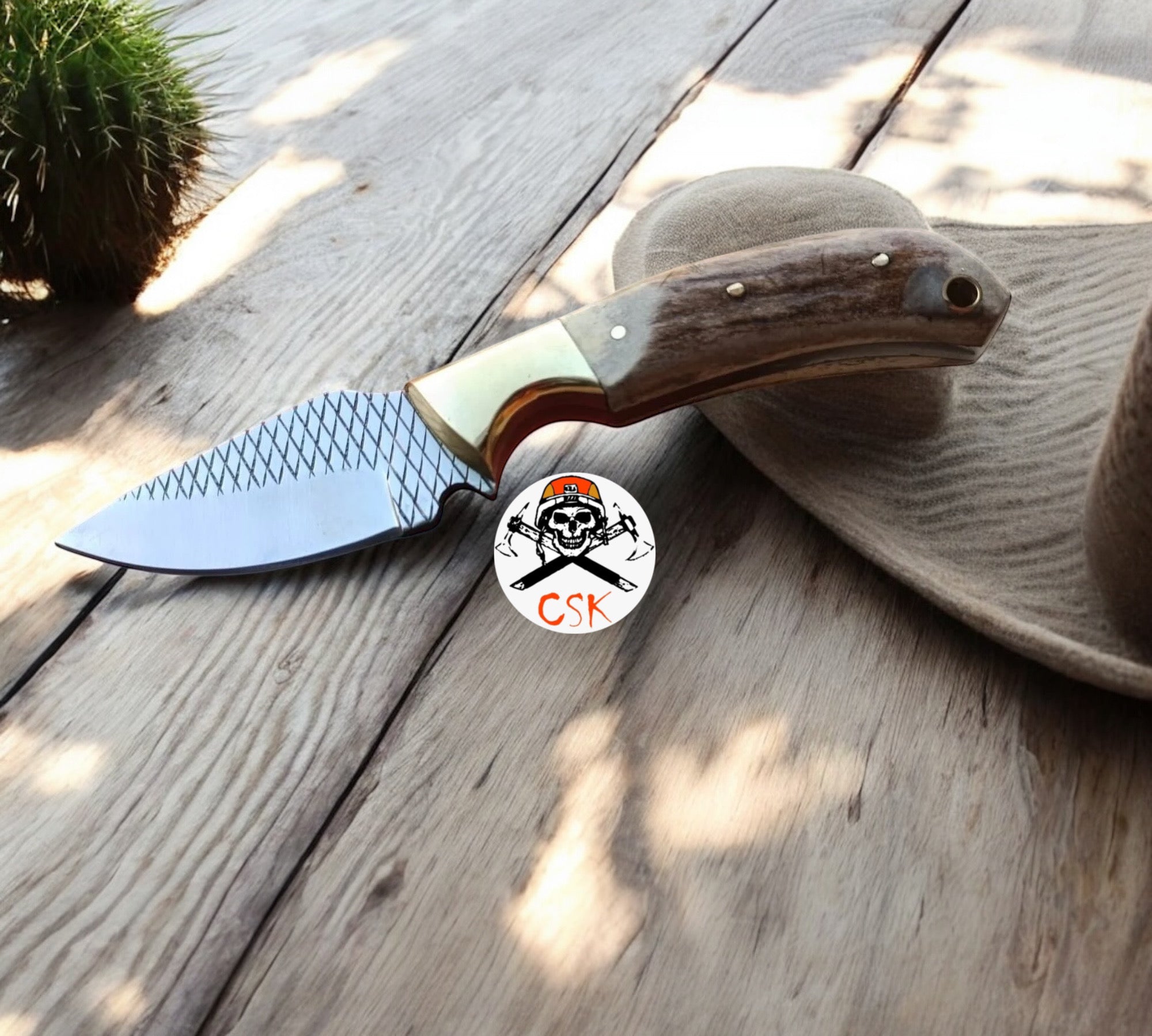 Ranger's Legacy Handmade Cowboy Knife With Rustic Elegance - PhishStones Products