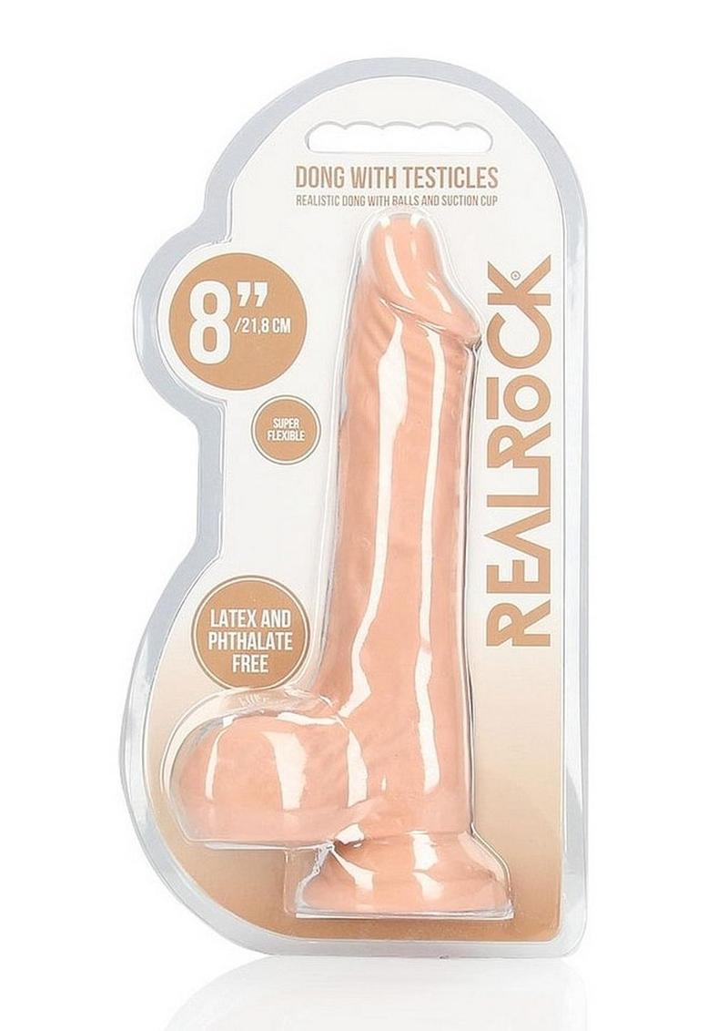 Realrock Skin Realistic Dildo with Balls - PhishStones Products