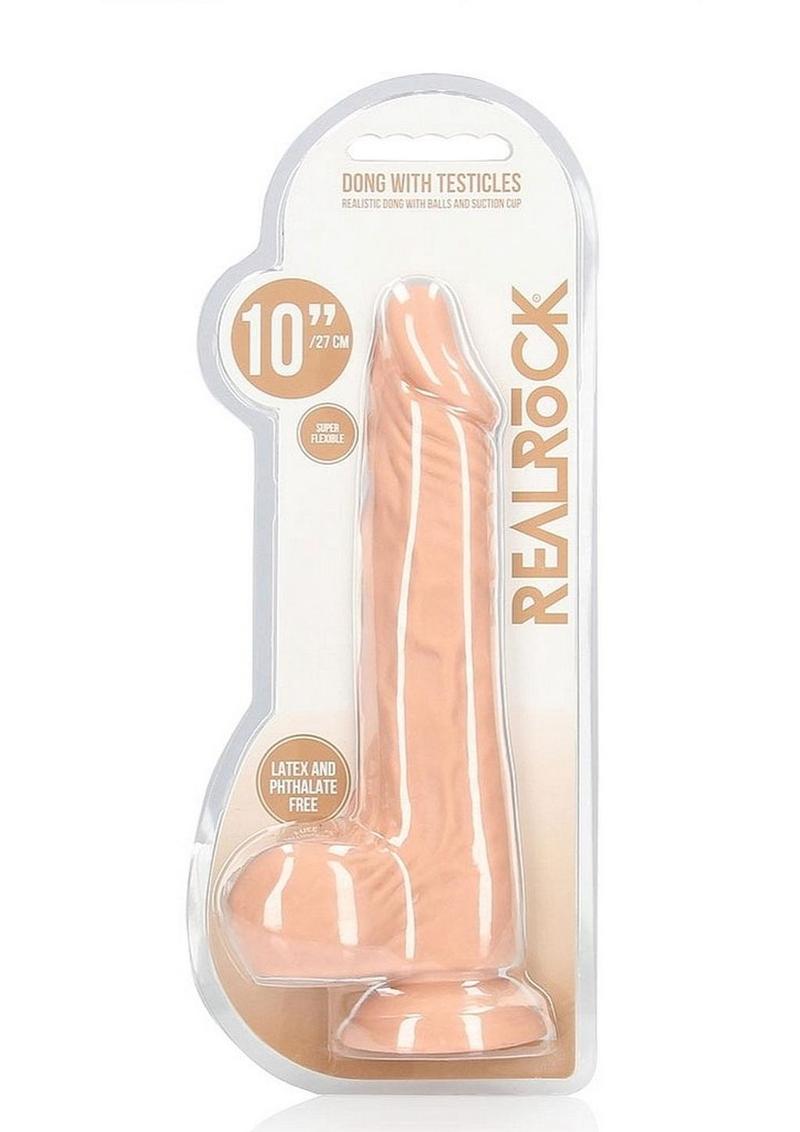 Realrock Skin Realistic Dildo with Balls - PhishStones Products