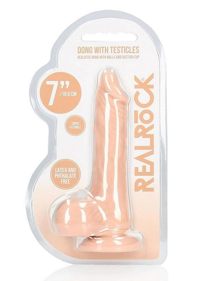 Realrock Skin Realistic Dildo with Balls - PhishStones Products