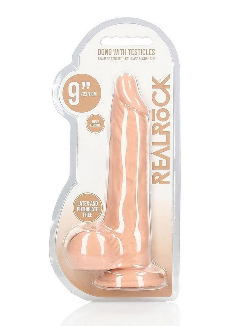 Realrock Skin Realistic Dildo with Balls - PhishStones Products