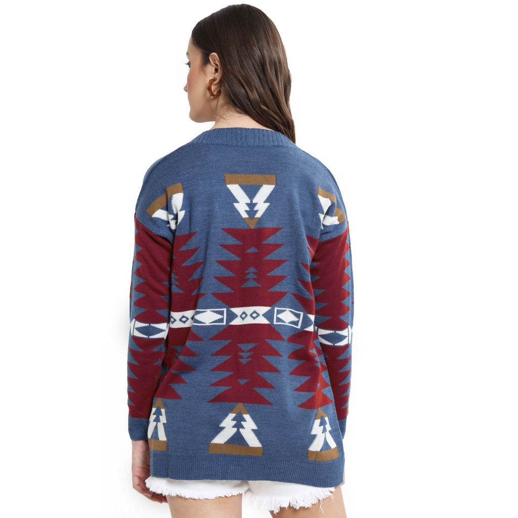 Red Vine Cardigan Sweater - PhishStones Products
