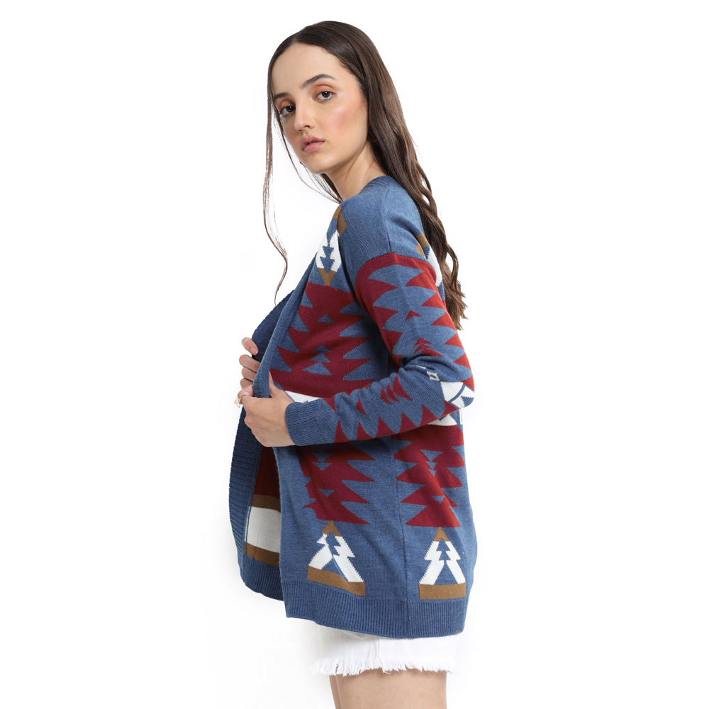 Red Vine Cardigan Sweater - PhishStones Products
