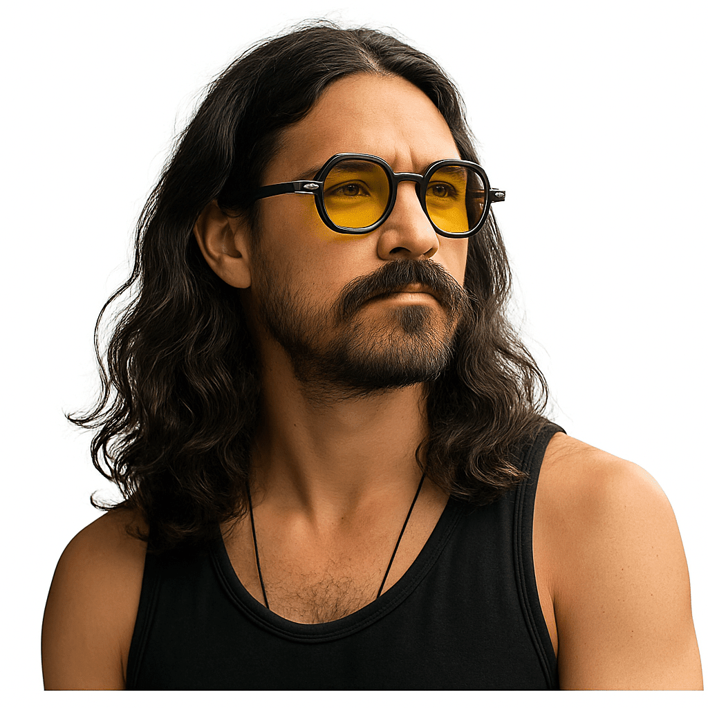 Retro Small Round Sunglasses – UV protection - PhishStones Products