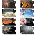 RFID Blocking Credit Card Sleeves - Faith Sleeve 16 Pack - PhishStones Products