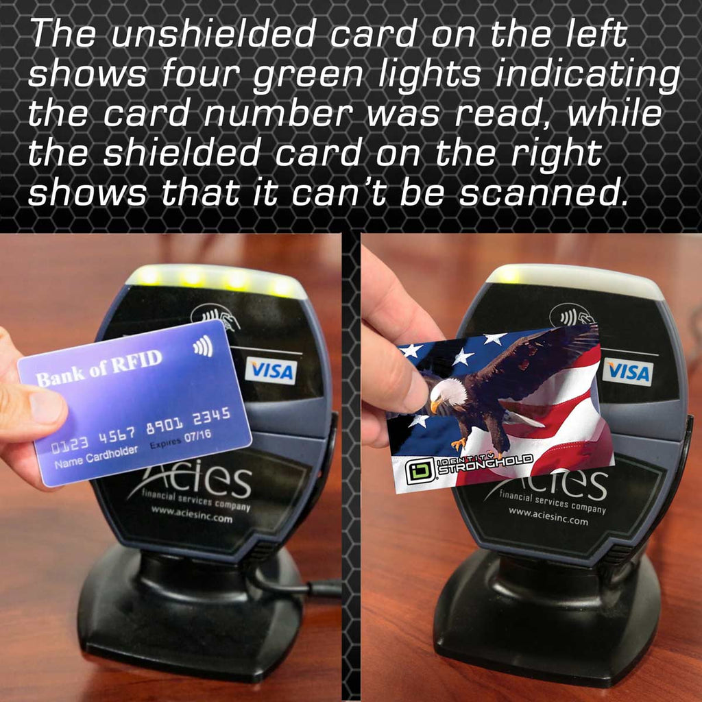 RFID Blocking Credit Card Sleeves - Patriotic 8 Pack - PhishStones Products
