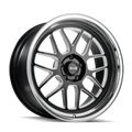 RIDLER 611 611 GLOSS BLACK MILLED WITH DIAMOND CUT LIP 20X10 5 - 120.65 0MM 83.82MM 611 - 2161GBMD - PhishStones Products