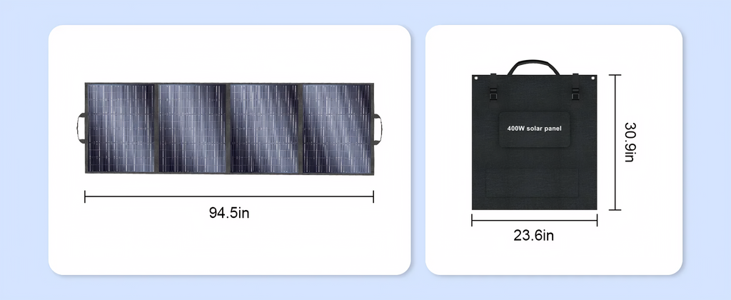 Folding Solar Panels 200w / 400w