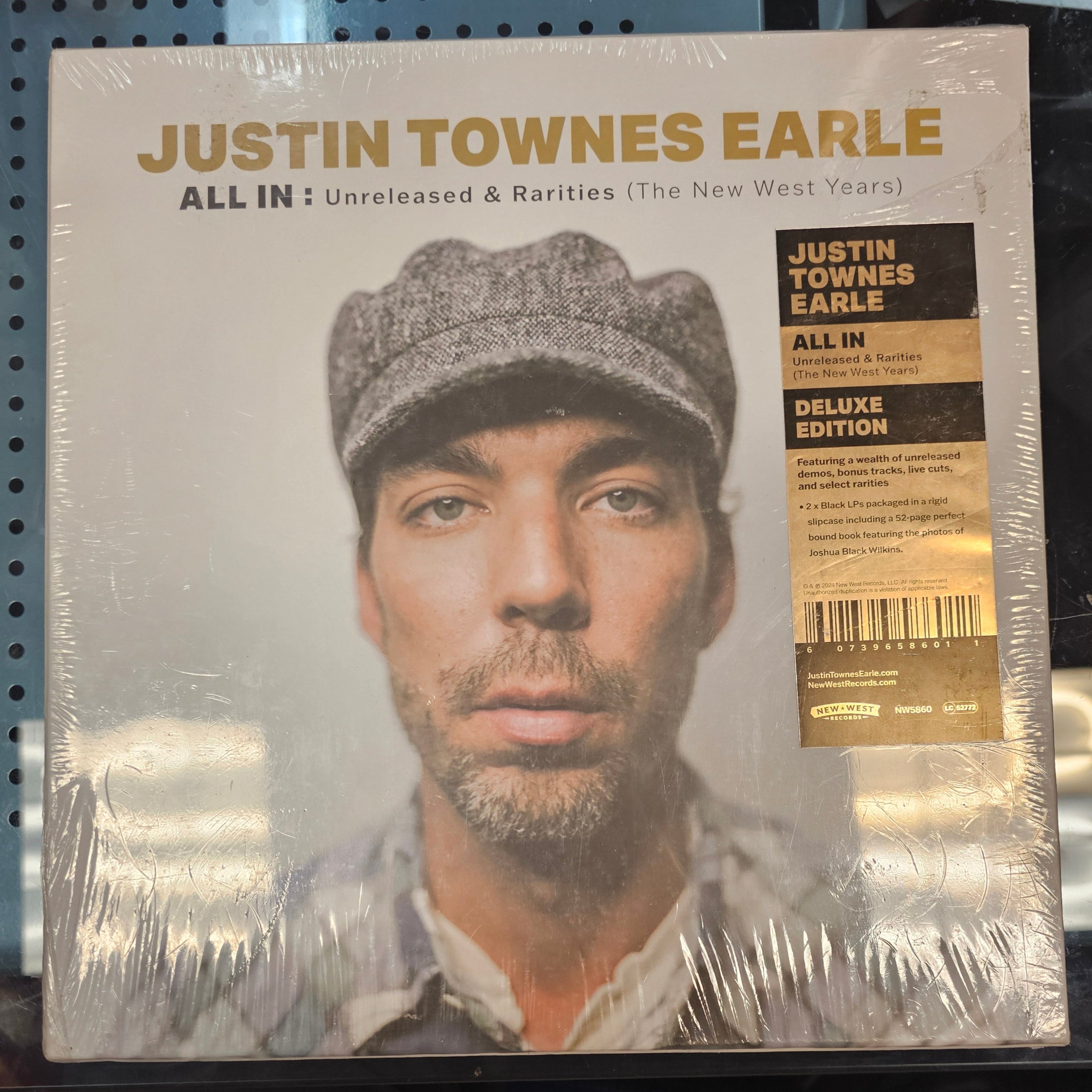 Justin Townes Earle – All In: Unreleased & Rarities [Deluxe Box Set Edition] 2x Vinyl LP Record