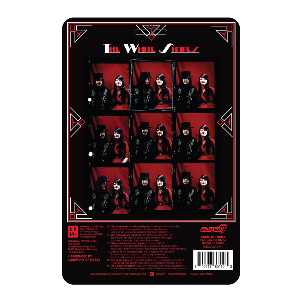 Super7 x The White Stripes (Get Behind Me Satan) ReAction Figures