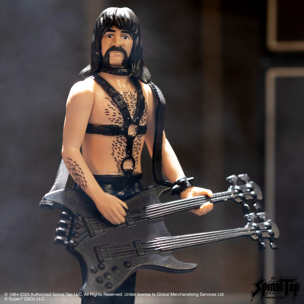 Super7 x SPINAL TAP - Derek Smalls (None More Black) - ReAction Figure
