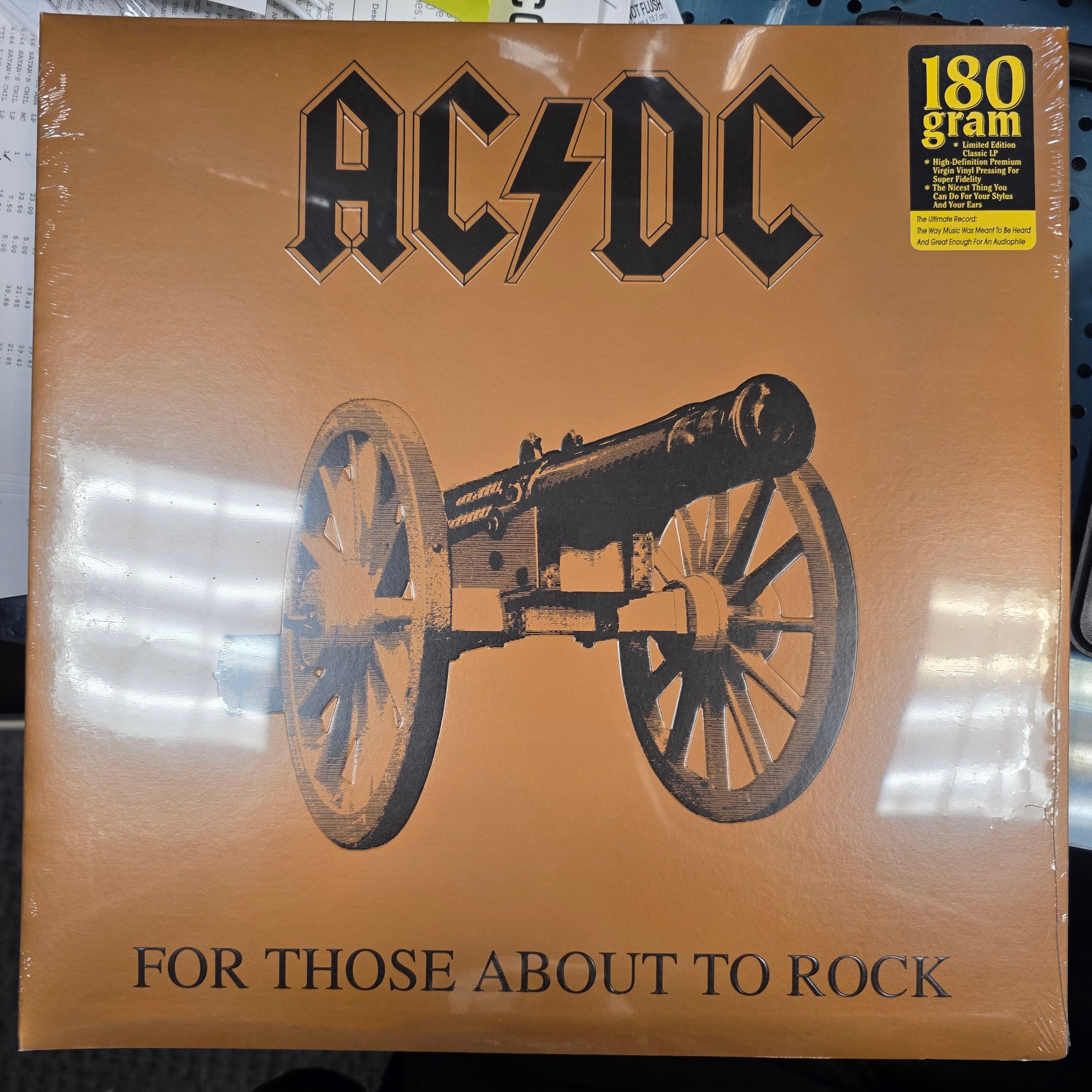 AC/DC - For Those About To Rock [180G] Vinyl LP Record