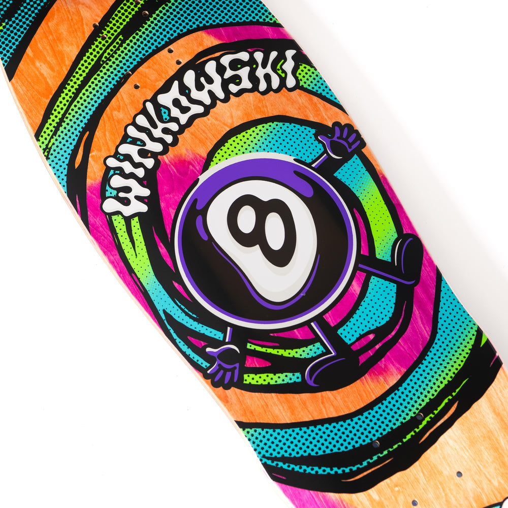Santa Cruz Winkowski Vertigo Medium 9.5" Shaped Skateboard Deck
