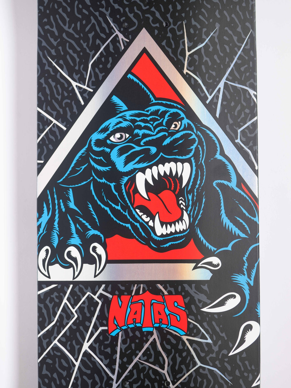 Santa Cruz Natas Shattered Panther VX 9" Skateboard Deck