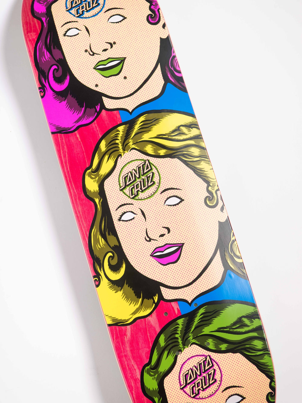 Santa Cruz Possessed Head FeelBase Pro 8" Skateboard Deck