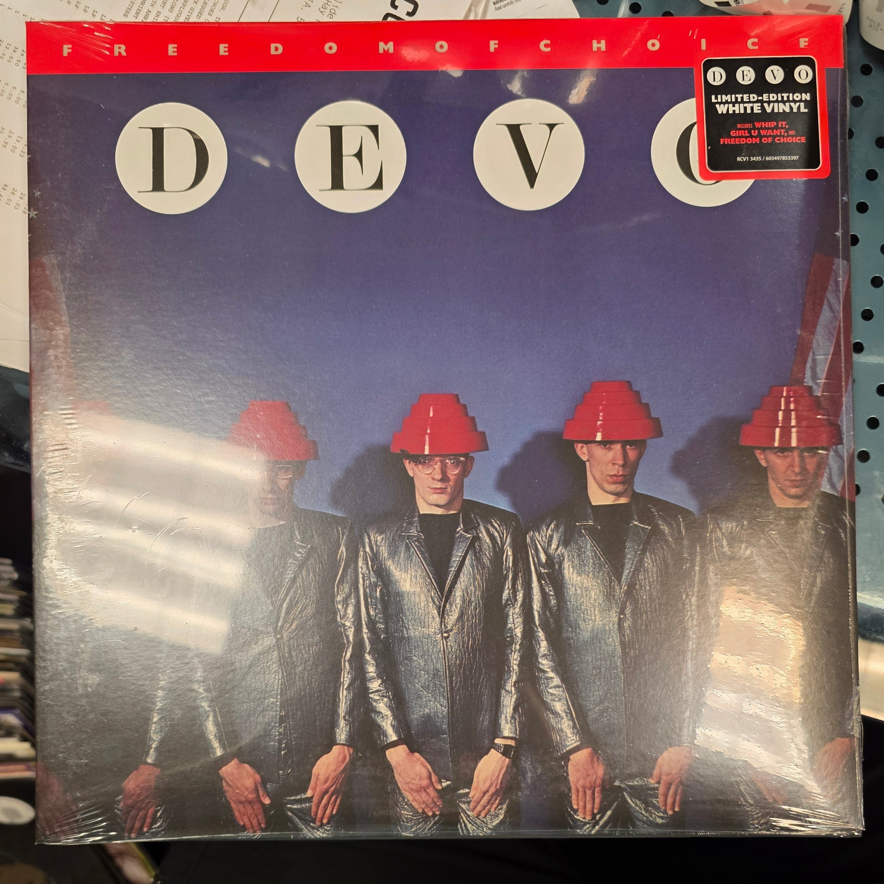 DEVO - Freedom Of Choice (Color Vinyl) LP Record