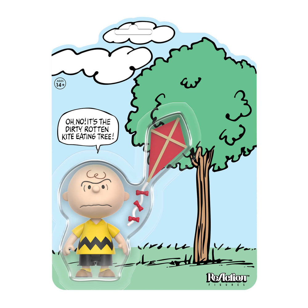 Super7 x Peanuts - Charlie Brown and the Kite-Eating Tree (Comic Panel) ReAction Figure