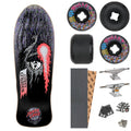 Santa Cruz O'Brien "Reaper" Silver Kaleidoscope 9.85" Complete Skateboard
