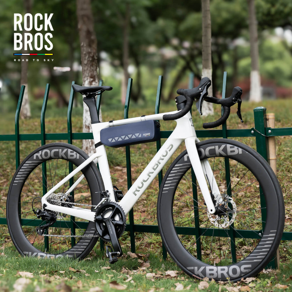 100% Waterproof Bike Frame Bag 1.7L Road-to-Sky