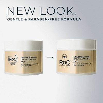 RoC Line Smoothing Daily Cleansing Pads 28ct - New - PhishStones Products