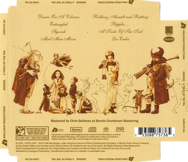 Genesis - A Trick Of The Tail (SACD AARP) | Mint (M) Mint (M)