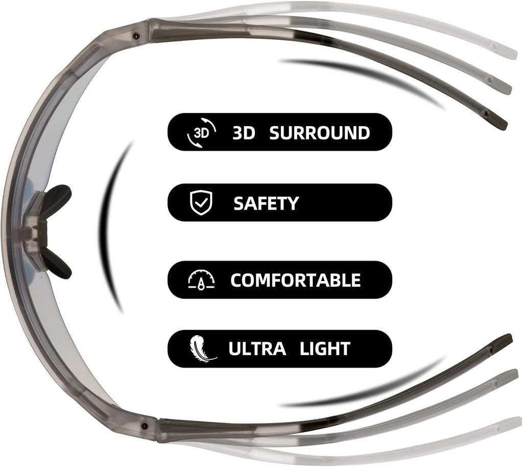 Half-Frame Photochromic Sports Sunglasses (UV400)