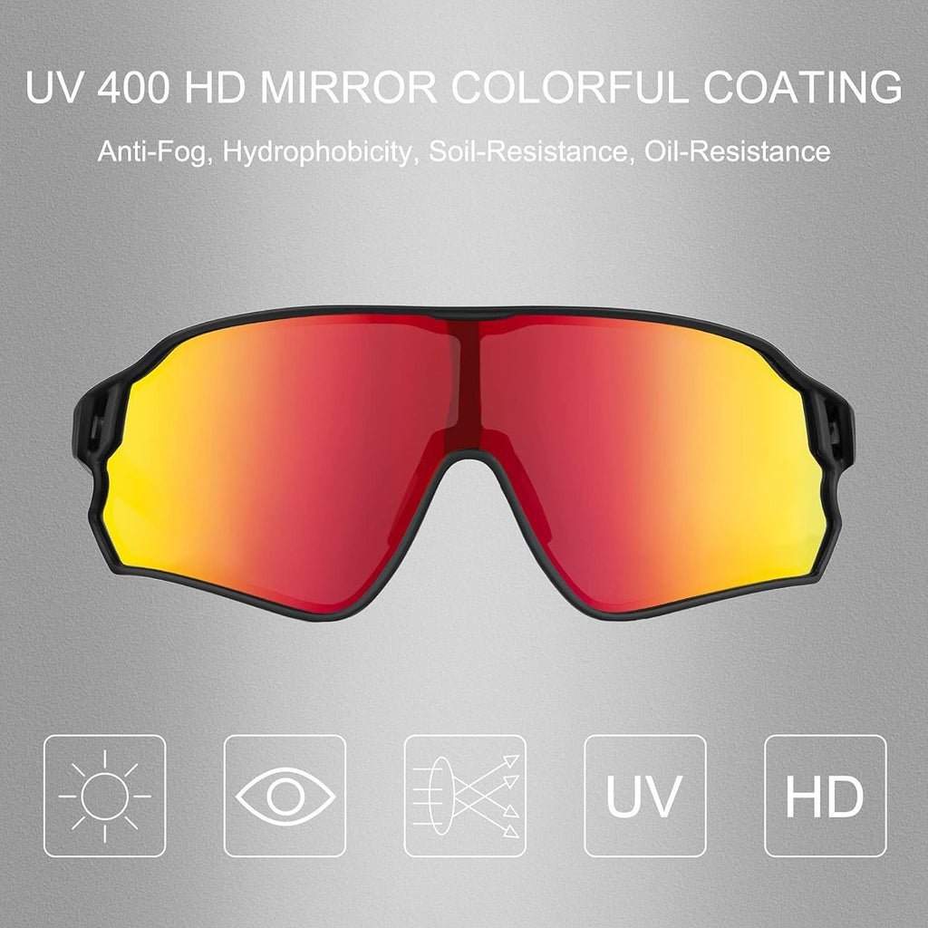 UV400 Polarized Sunglasses for Cycling