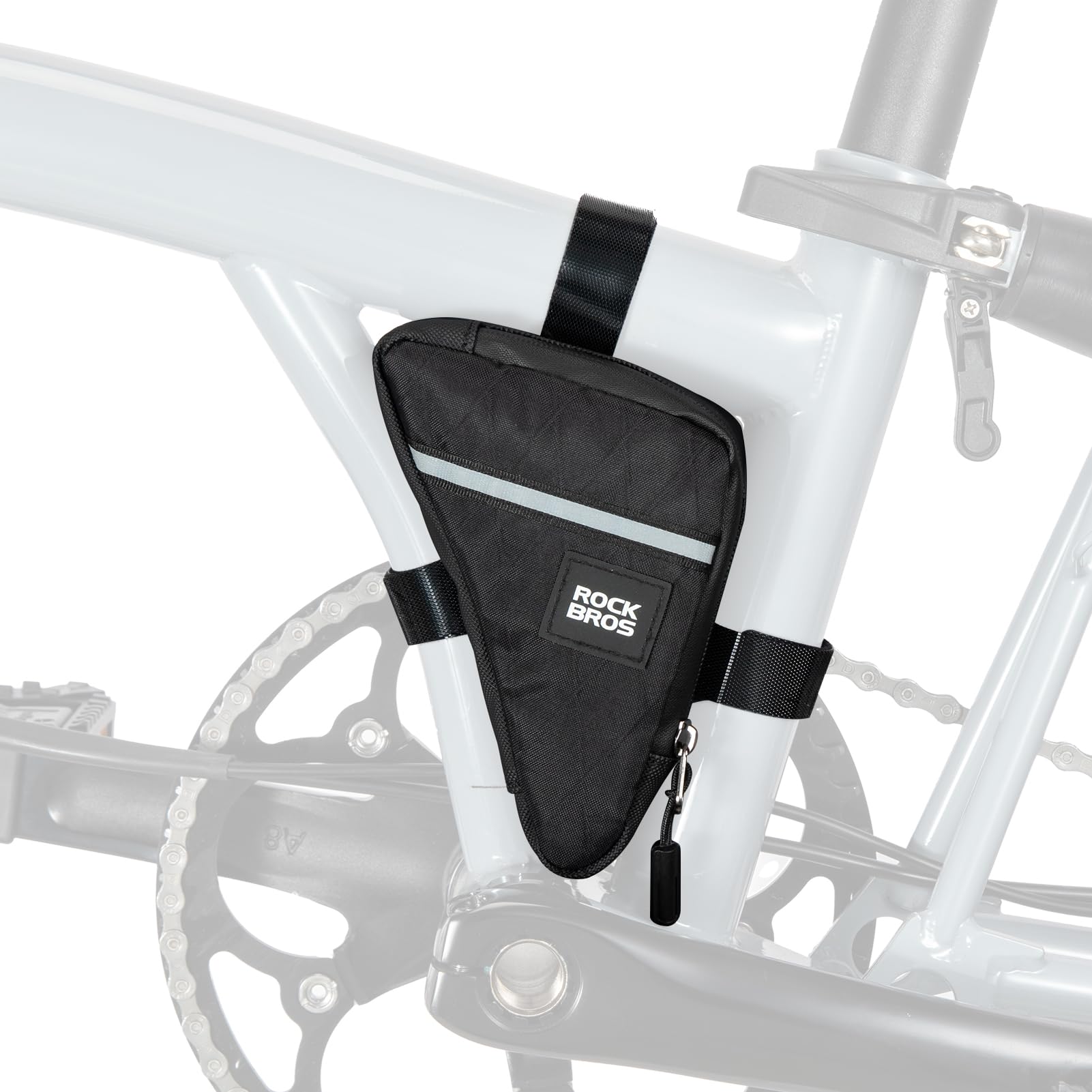 Compact Triangle Bike Tool Storage Bag