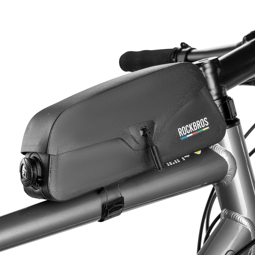 ROCKBROS Road To Sky 100%Waterproof Magnetic Bike Top Tube Frame Bag 0.6L/0.9L