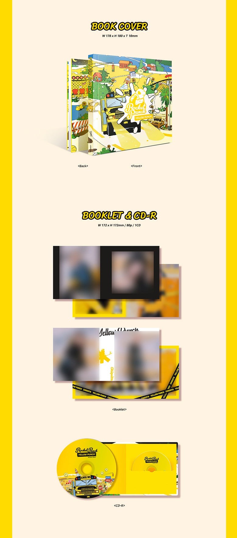 Rocket Punch - 4th Mini Album Yellow Punch