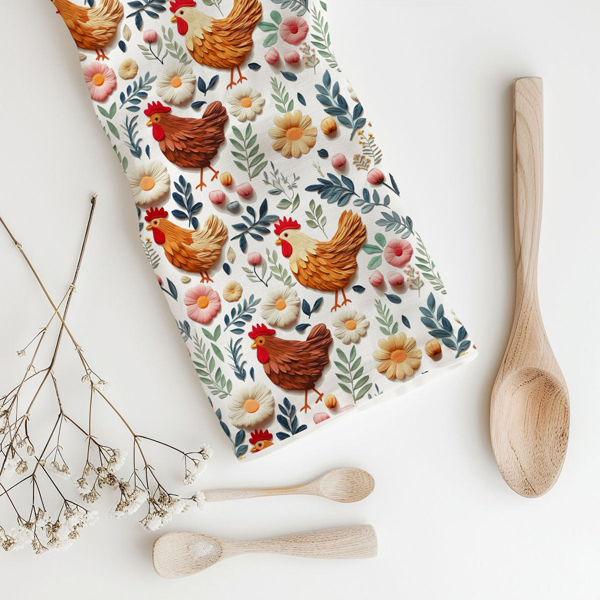 Petals & Peckers Towel