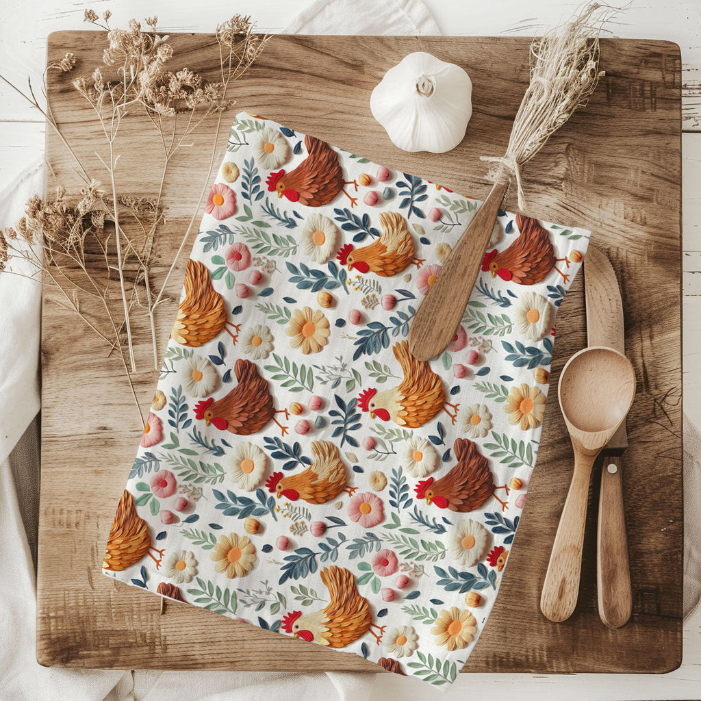 Petals & Peckers Towel