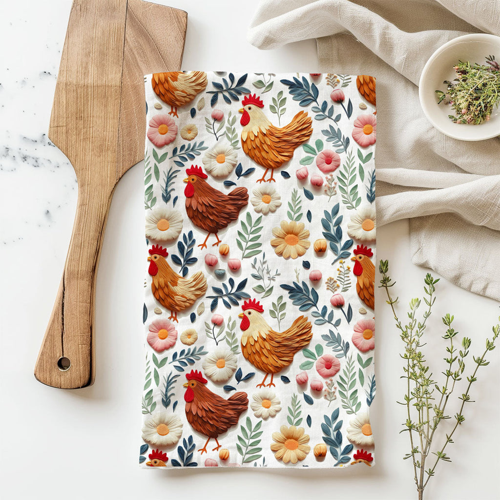 Petals & Peckers Towel