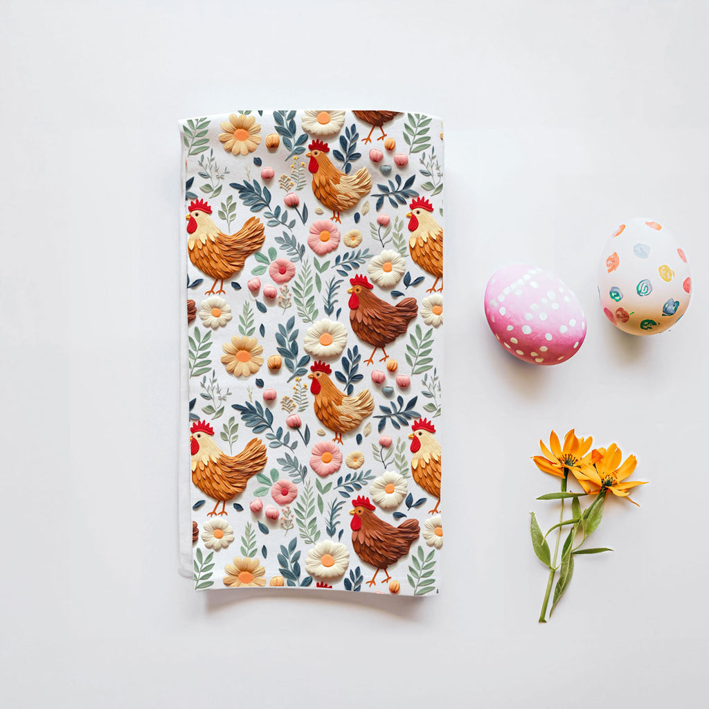 Petals & Peckers Towel