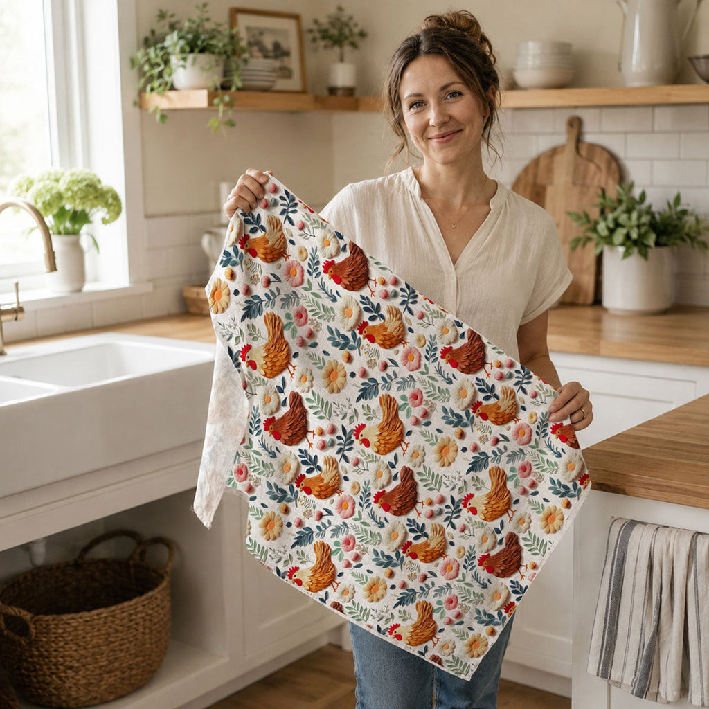 Petals & Peckers Towel