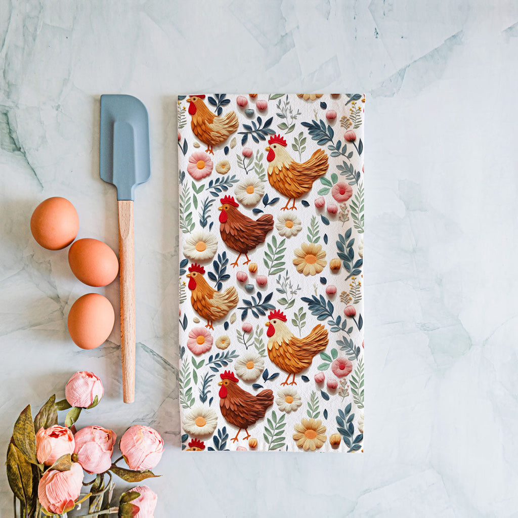 Petals & Peckers Towel