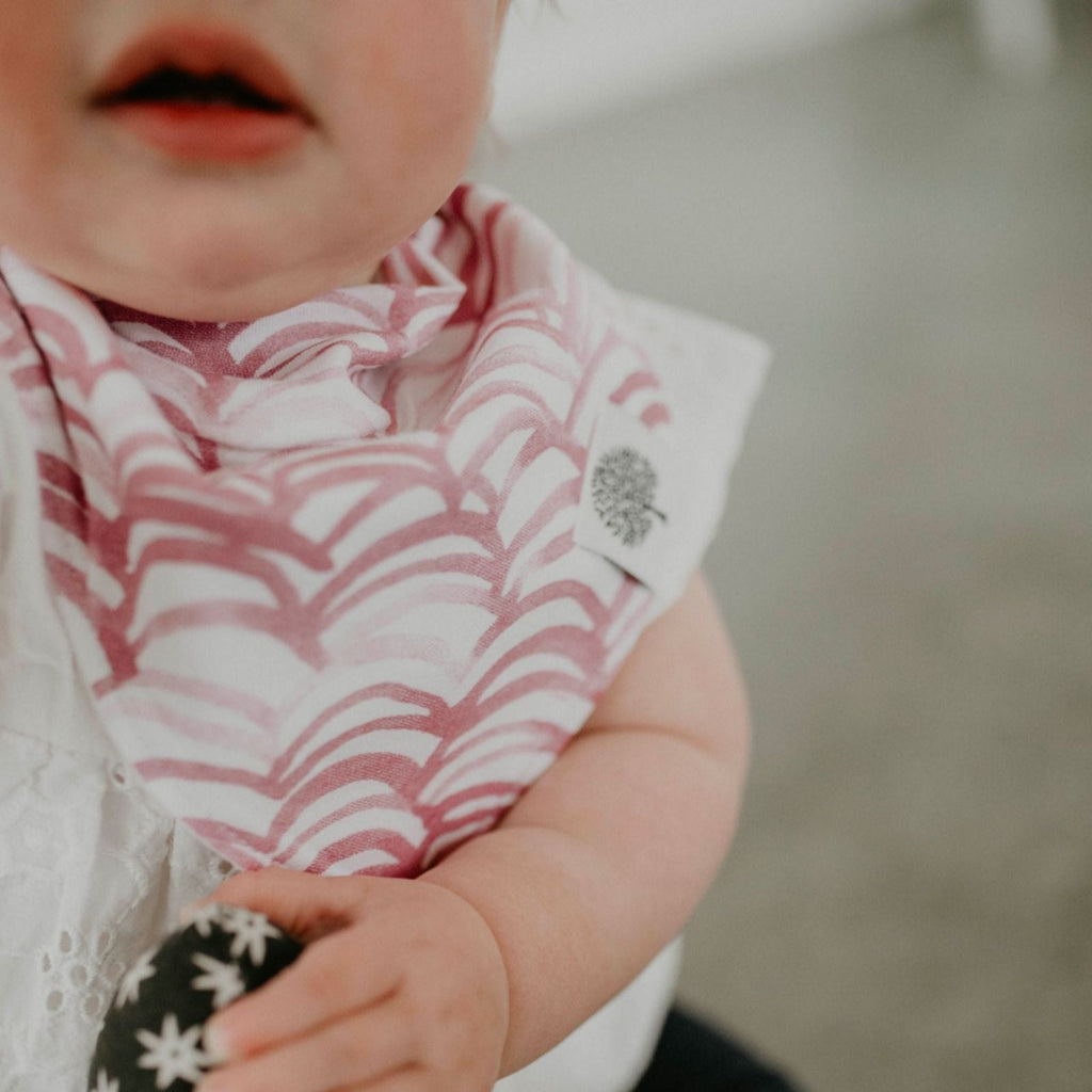 Rose Bandana Bib Set (8 pack) - PhishStones Products