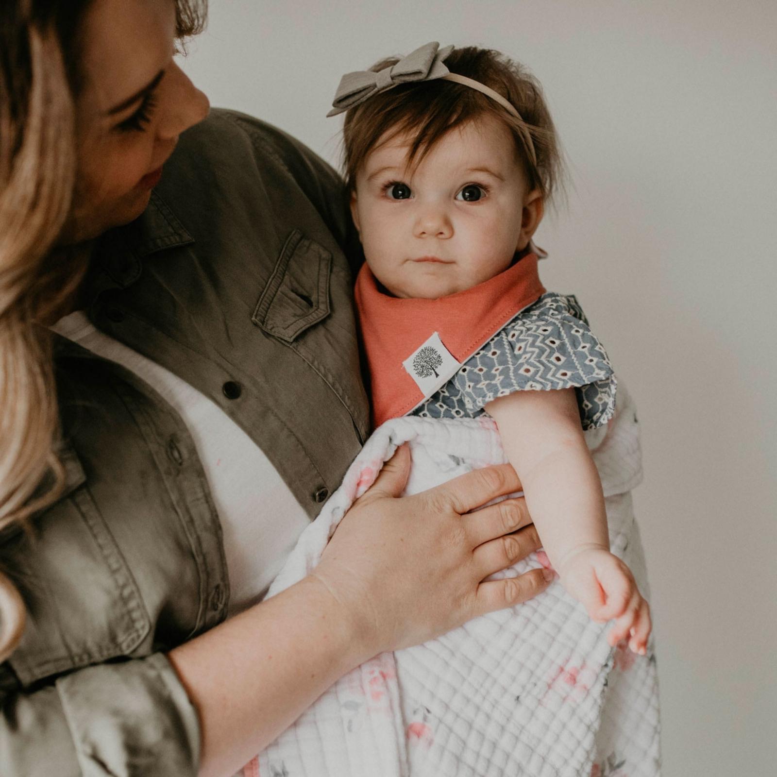 Rose Bandana Bib Set (8 pack) - PhishStones Products