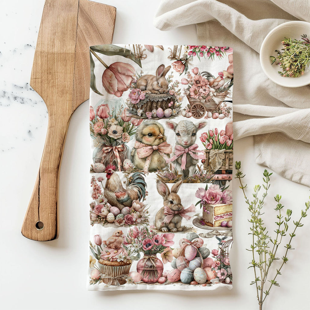 Rose Royal Easter Towel