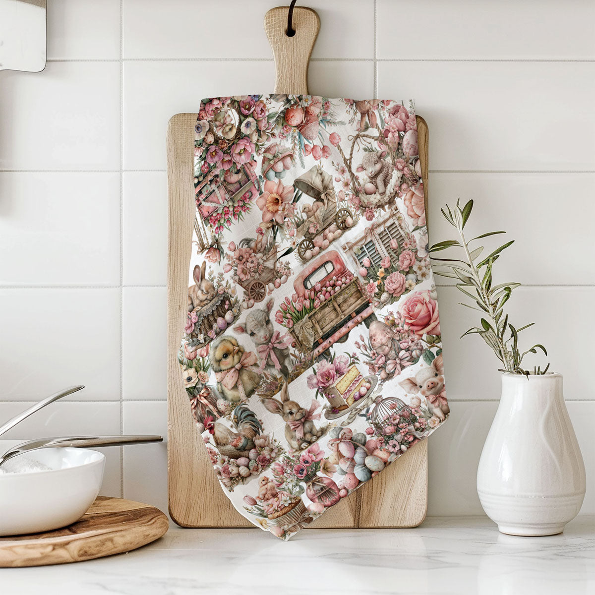 Rose Royal Easter Towel