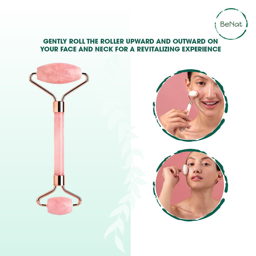 Rose Quartz Face Roller - PhishStones Products