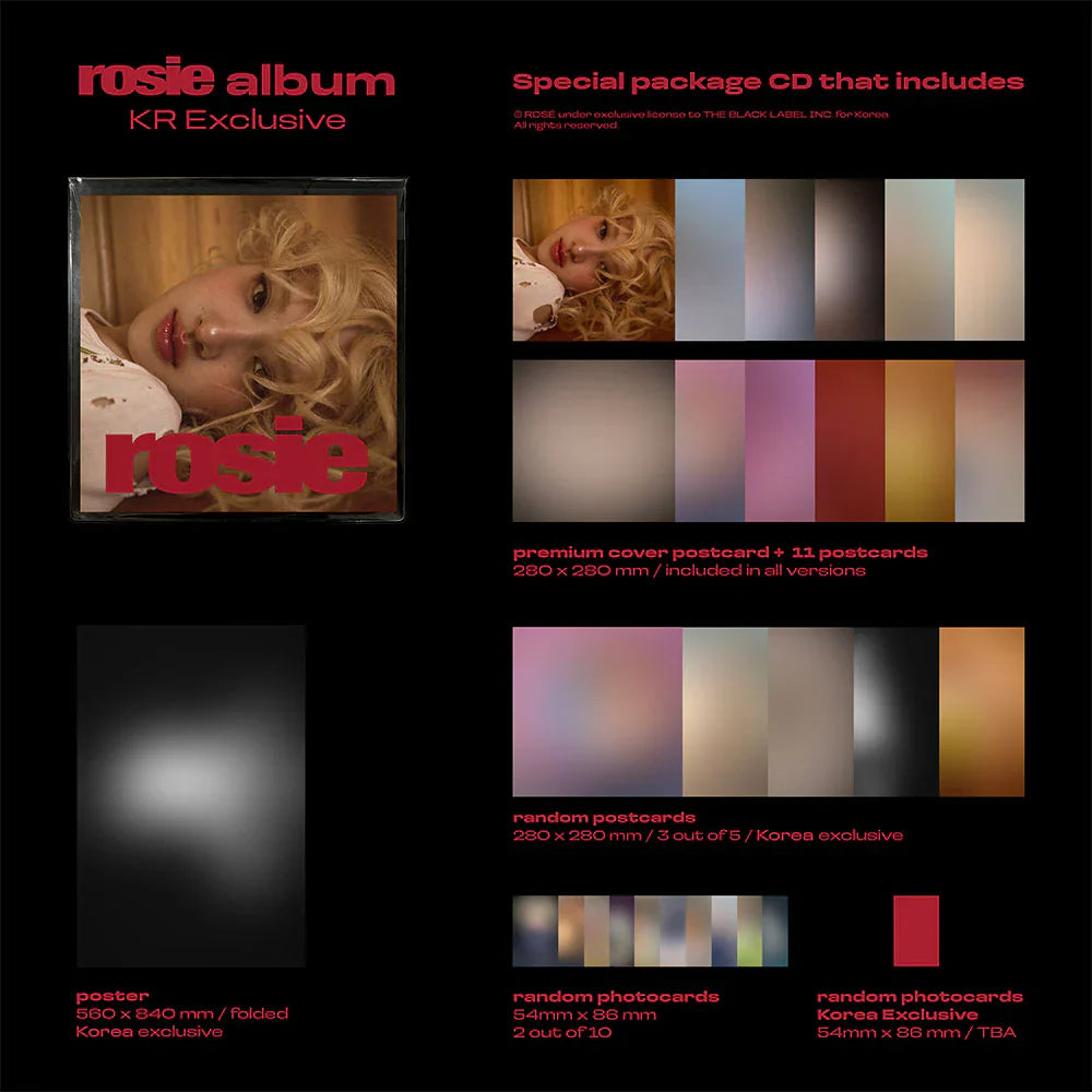 RosÃ© - âRosieâ First Studio Album