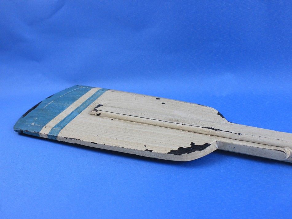 Wooden Huxley Decorative Squared Rowing Boat Oar with Hooks 50""