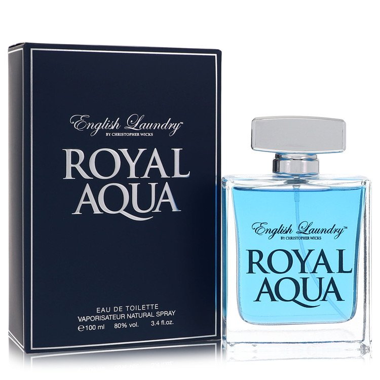 Royal Aqua by English Laundry Eau De Toilette Spray 3.4 oz for Men - PhishStones Products