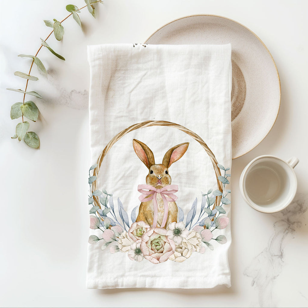 Rustic Bunny Towel