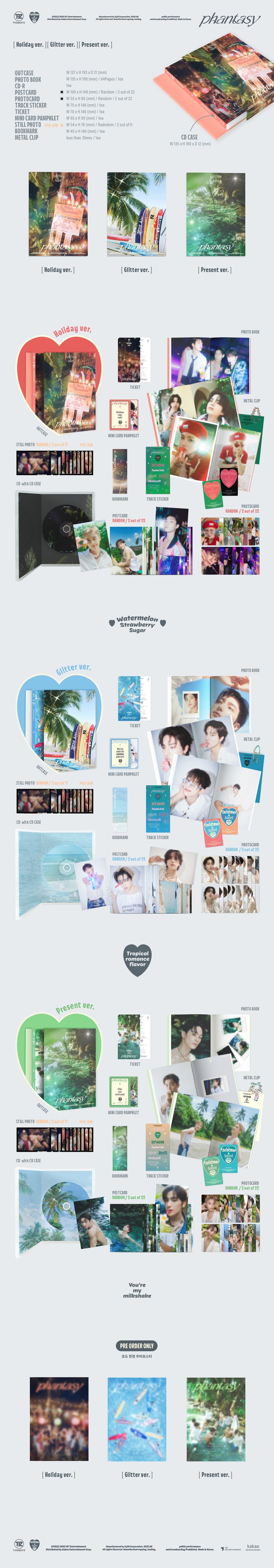 The Boyz 2nd Full Album Pt.1 - Phantasy Christmas In August