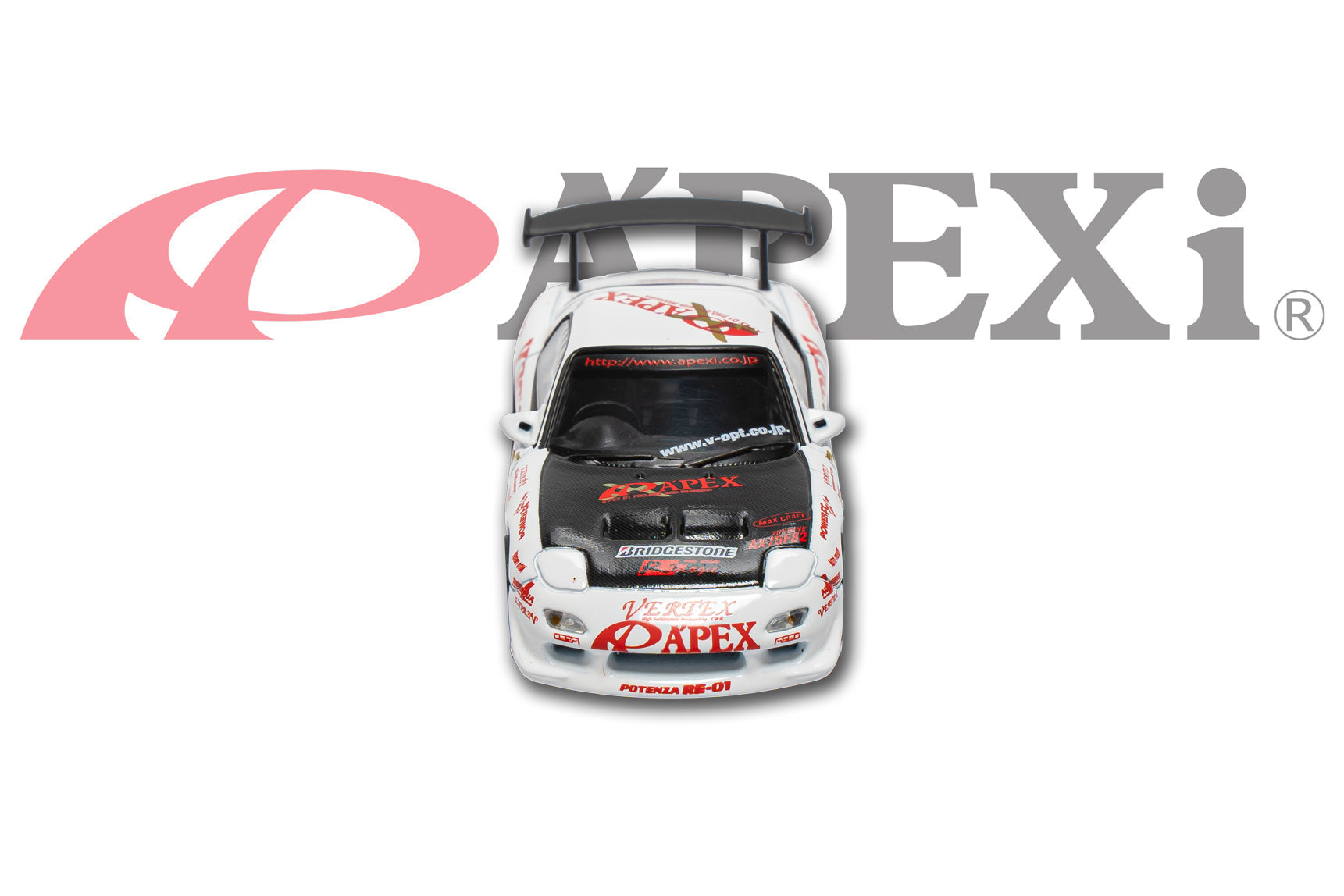 A'PEXi RX-7 FD3S D1GP Project - Tarmac Works x Vertex 1:64 Scale Die-cast *Discontinued