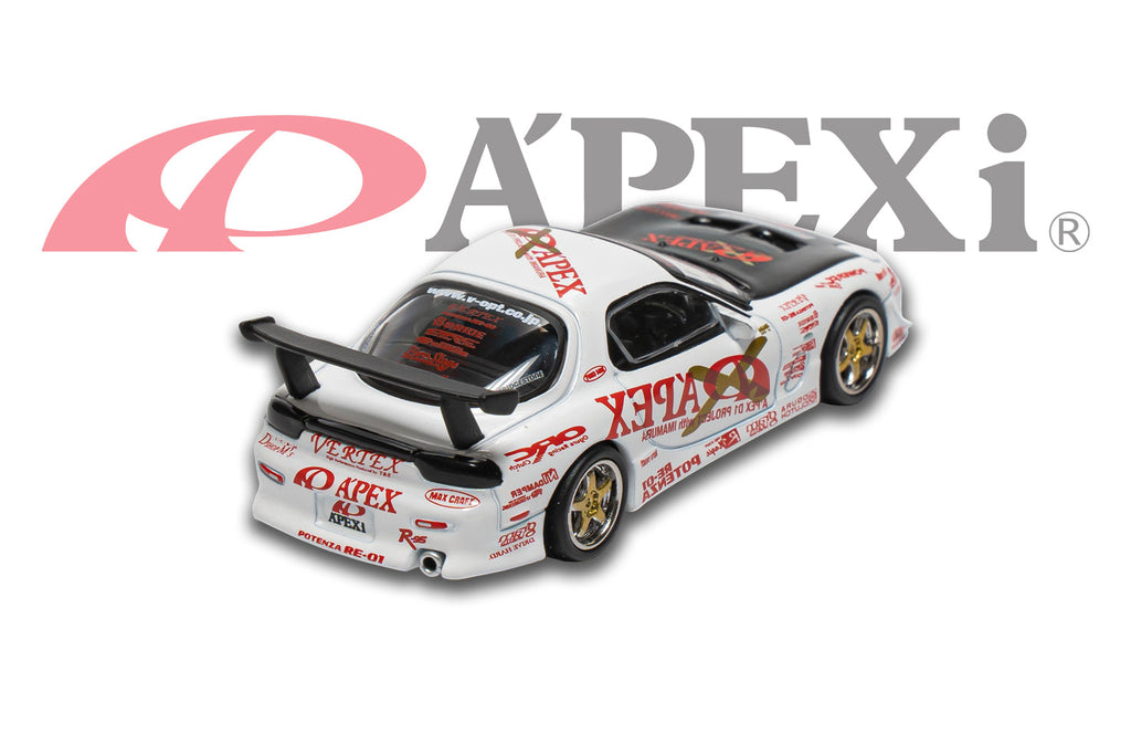 A'PEXi RX-7 FD3S D1GP Project - Tarmac Works x Vertex 1:64 Scale Die-cast *Discontinued