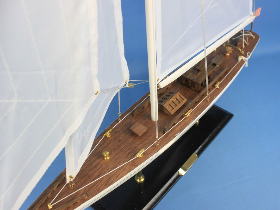 Wooden Ranger Model Sailboat Decoration 35""