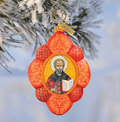 Saint Nick Sculpted Hand - Painted Christmas Ornament by G. DeBrekht - Nativity Holiday Decor - 610833 - PhishStones Products